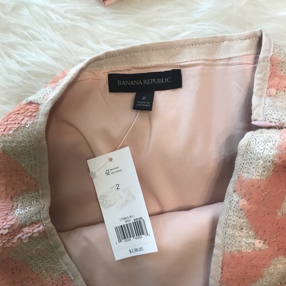 Banana republic sequin skirt - Picture 5 of 8